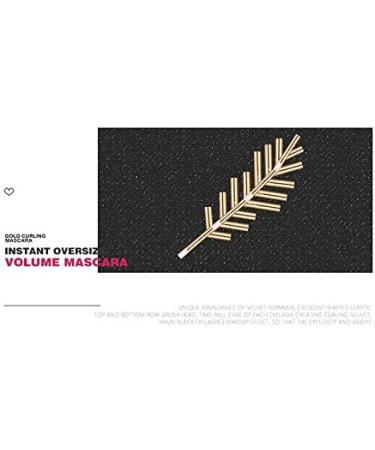 O.TWO.O 3D Waterproof Mascara Extend Black Eyelashes Lengthening Eye Lash Brush Long Lasting Makeup Mascara Golden Tube - Buy Online on GoSupps.com