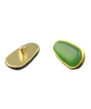 BABESA Eyeglass Nose Pads Non-Slip Nose Pads Silicone Nose Pads Green Screw-in Nose Pads for Eyeglasses