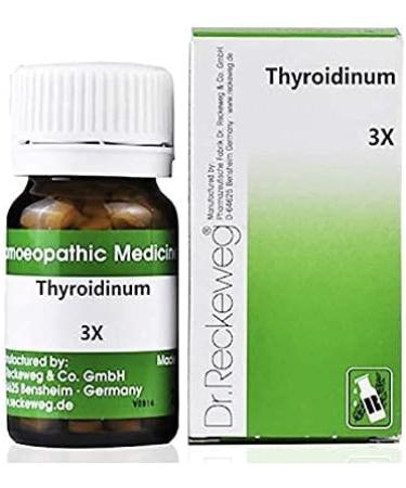 Buy Dr. Reckeweg Germany Thyroidinum Trituration Tablet 3X - Boost Thyroid Health | International Shipping Available - Buy Online on GoSupps.com