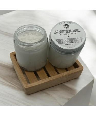 REMineral Mint Natural Toothpaste - Xylitol-Free Vegan Fluoride-Free Breath Freshener & Enamel Strengthener | Shop Internationally - Buy Online on GoSupps.com