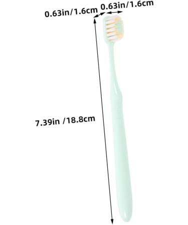 Partykindom 36-Piece Soft Toothbrush Set for Adults - Wide & Thin Manual Brushes Travel-Friendly Design Perfect for At-Home Dental Care - Buy Online on GoSupps.com