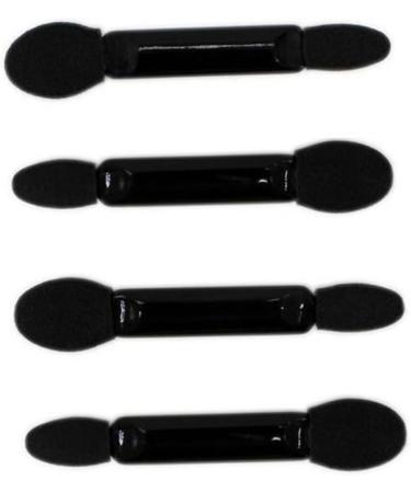 Mipcase 200 pcs Eye Shadow Double-ended Tipped Makeup Brush Eyeshadow Black Sponge Mx2pcs Blackx2pcs - Buy Online on GoSupps.com