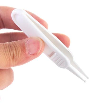 4PCS Plastic Nose Cleaning Tweezers with Safety Round Head Clip - Reusable Kids Navel Care Tool (4 colors) - Buy Online on GoSupps.com
