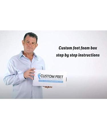 Custom FEET Personalized Orthotics Insoles for Men Women Kids - Dynamic Blue Arch Support - Buy Online on GoSupps.com