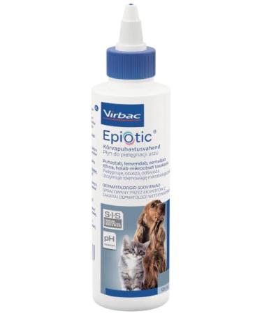 Virbac Epi-Otic Ear Cleaner for Dogs and Cats 125 ml