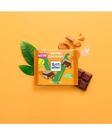Ritter Sport Vegan Salted Caramel 100g (Pack of 11) - Buy Online on GoSupps.com