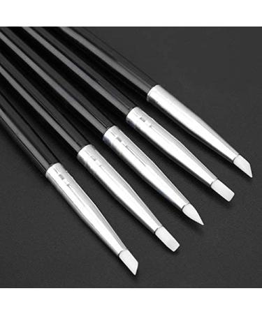 5 Pieces Shaper Silicone Pen Set | Soft Modelling Brush & Clay Tools for Shaping | Ideal for Crafts & Art Projects - Buy Online on GoSupps.com