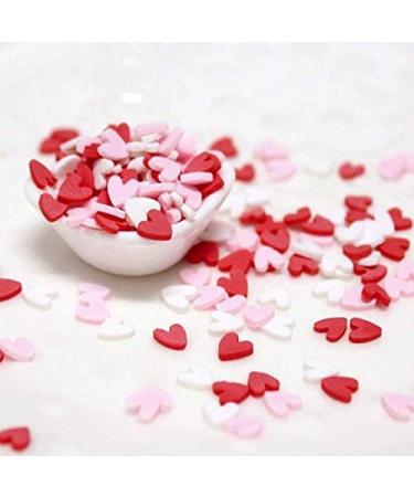Polymer Clay Heart Shape Nail Art Tips Stickers - Mixed Color DIY Kit (100g) - Buy Online on GoSupps.com