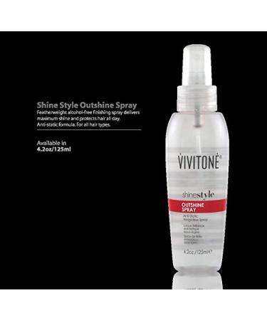 Vivitone Outshine SPRAY 4.2 oz. Alcohol-free Anti-static Finishing Spray - Buy Online on GoSupps.com