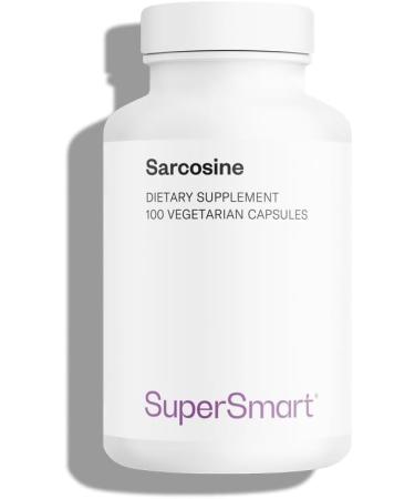 Supersmart Sarcosine 3000mg per Day  Nootropics Supplement - Brain Nutrition | Non-GMO & Gluten Free - 100 Vegetarian Capsules - Buy Online on GoSupps.com