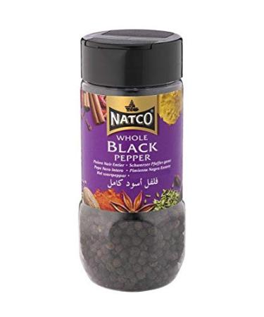 Natco - Poivre noir entier - 100 g - Lot de 3