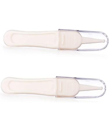 Hemoton 2pcs Baby Ear and Nasal Cleaning Tools - Plastic Tweezers for Newborns - Navel and Nose Cleaning Gadgets - Buy Online on GoSupps.com