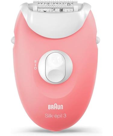 Buy Braun Silk- pil 3 3-176 Epilator - Long-Lasting Hair Removal | White/Pink | International Shipping Available - Buy Online on GoSupps.com