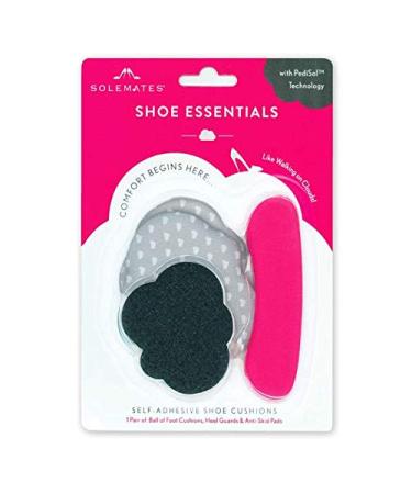 Shoe Essentials Set Heel Guards for Women s Shoes (Self Adhesive Heel Pads)   Ball of Foot Cushions (Ultra Thin Padding for Shoes)   Anti Skid Shoe Pads (Extra Grip Comfortable Inserts)  For All Shoes