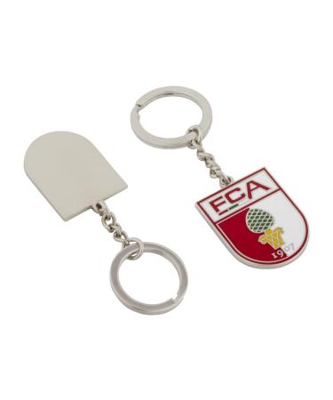FC Augsburg FCA keychain ** Logo crest **