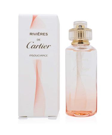 CARTIER Rivieres de Cartier Insouciance by Cartier for Women - 3.4 oz EDT Spray (Refillable) Floral 3.4 Fl Oz (Pack of 1) - Buy Online on GoSupps.com