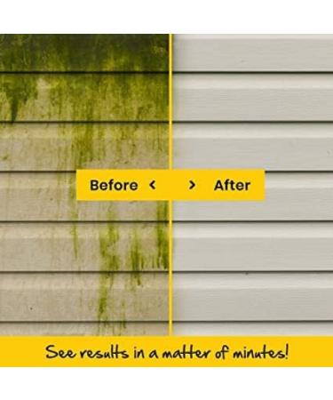 Green Gobbler EcoClean Solutions Mold, Mildew & Algae Remover - 1 Gallon | No-Scrub Stain Remover for All Surfaces - Buy Online on GoSupps.com