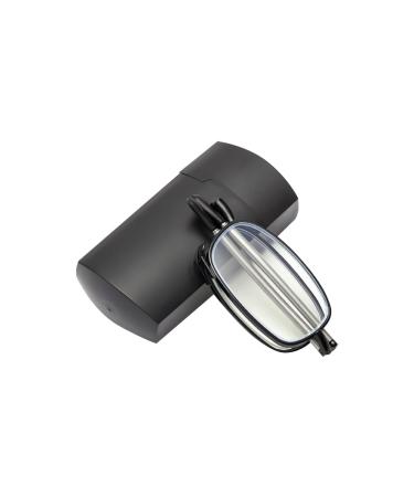 Portable Folding Reading Glasses Compact Readers Eyeglasses Pocket Reading Eye Glasses Lightweight Slim Eyeglasses Thin Foldable Readers with Case 1.0
