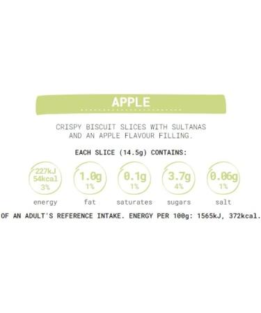 Go Ahead Apple Fruit Slices 5 Pack - Buy Online on GoSupps.com