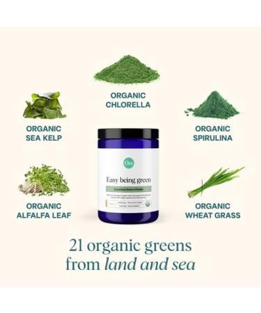Buy Ora Easy Being Green Organic Alkaline Greens Powder with Citrus Flavor â€“ 240g - Buy Online on GoSupps.com