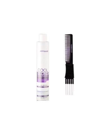 yper Affinage Cool Blonde Conditioner (8.5 oz) with Teasing Comb Pack 1