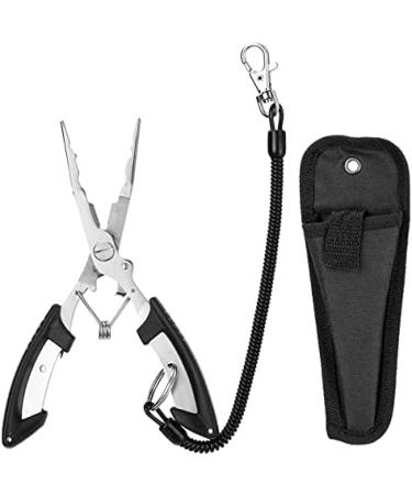 SLTG2020 Fishing Gear - Aluminum Fishing Pliers, Fish Lip Gripper & More for Men - Saltwater Resistant Tools with Sheath & Lanyard - Buy Online on GoSupps.com