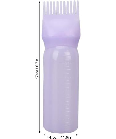 Hair Dye Applicator Bottle Portable Professional ABS Hair Dyeing Comb Bottle Stable for Styling for Hair Salon for Hairdresser - Buy Online on GoSupps.com
