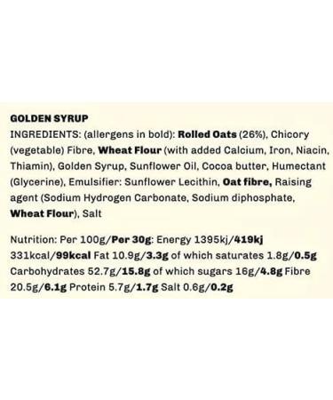Healthy Kids Snacks Oat Biscuits - Snackzilla 50% Less Sugar Oat Cookies (15x30g : Golden Syrup) Soft Baked Lunch Box Snacks & School Snack Box Healthy Snacks Vegan Biscuits Healthier Cookie Dough - Buy Online on GoSupps.com