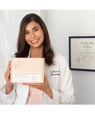 Glo Skin Beauty Retinol + Vitamin C Smoothing Peel Kit - Exfoliate & Brighten Skin at Home | International Shipping - Buy Online on GoSupps.com