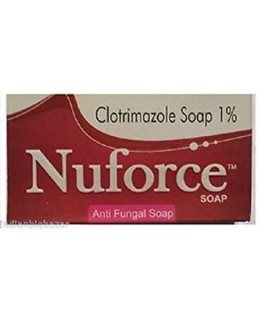 Nuforce Clotrimazole Soap 1% - 75g (Anti Fungal Soap) TFM 76% Skin Infections