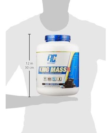 Ronnie Coleman King Mass XL Mass Gainer Protein Powder - 60g Protein, 180g Carbs, 1000+ Calories/Serving - Creatine & Glutamine - Dark Chocolate 6 lb - Buy Online on GoSupps.com