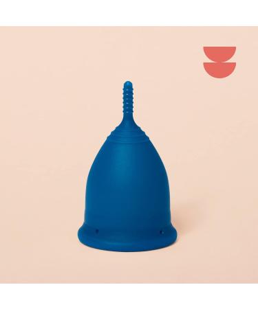 Buy Divine Menstrual Cup BLUE (L Soft) - Eco-Friendly & Comfortable | International Shipping Available - Buy Online on GoSupps.com