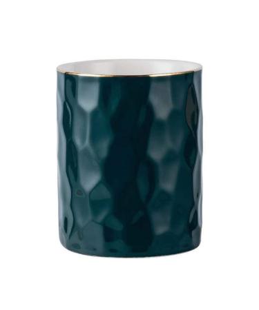 Ceramic Pencil Holder Desk Storage Bucket Eyeliner Eyebrow Pencil Make-up Brush Beauty Holder (D 8 * 10CM) D 8*10CM