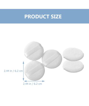 Beaupretty 5pcs Loose Powder Puff Set - Velvet Cosmetic Puffs for Makeup - Small Facial Applicators for Women - Ideal for Flawless Finish - International Shipping Available - Buy Online on GoSupps.com