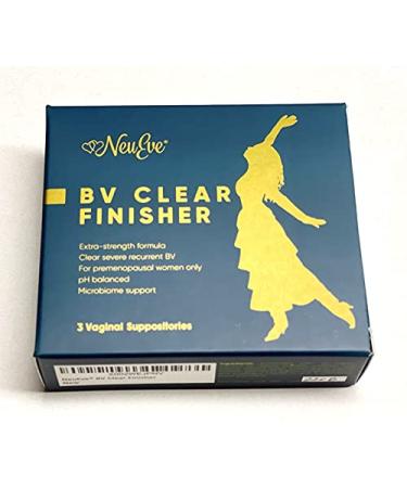 NeuEve BV Clear Finisher (Customized) Extra-Strength Formula Use after You Have Tried the NeuEve BV Clear - Clear Tough Recurrent BV Natural Feminine Cleanser/Deodorant