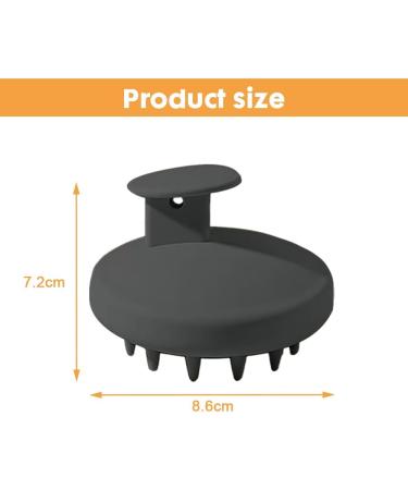 Yotun Silicone Scalp Massage Brush | Deep Cleaning & Hair Growth | Daily Head Massage Tool - Buy Online on GoSupps.com