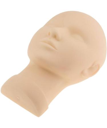 Backbayia Practice Head for Lips - Eyelash Extension Training & Makeup Face Painting Tool - Buy Online on GoSupps.com
