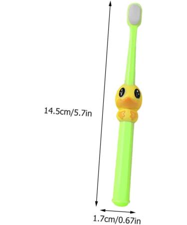 Beaupretty 4-Piece Cartoon Baby Toothbrush Set | Soft Bristles for Kids & Toddlers | Manual Travel Toothbrush for Sensitive Teeth - Buy Online on GoSupps.com
