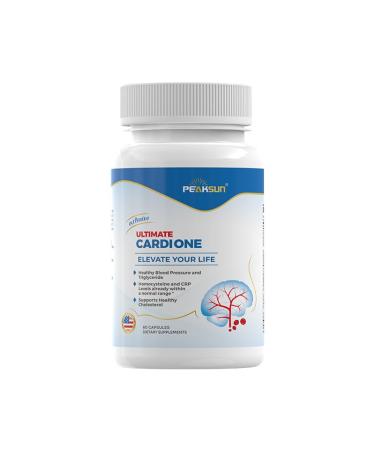 PEAKSUN Brain Express Capsules 60 Capsules - one Month Supply |Brain Health Support That enhances Memory Cognitive Health and Mental Alertness