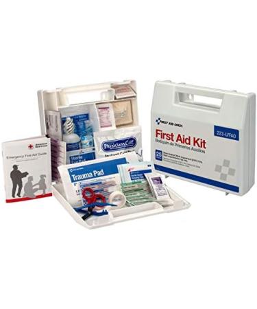 First Aid Only 223-U 25 Person Bulk First Aid Kit - 106-Piece - White - Compact and Comprehensive - Buy Online on GoSupps.com