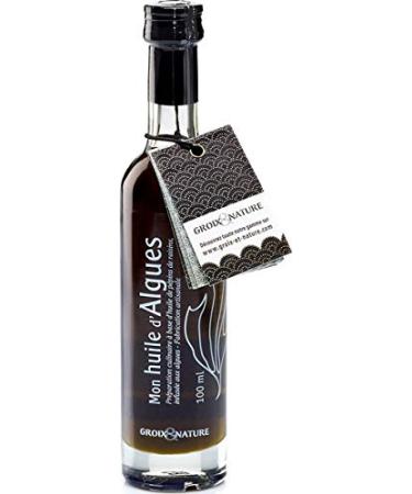 Groix Et Nature Seaweed Infused Oil with Sea Lttuce and Basil 100g