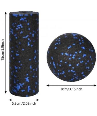 Mini Fascia Roll & Ball Set - Medium-Hard Massage Roller for Yoga & Pilates | Effective Fascia Training & Self-Massage - Buy Online on GoSupps.com