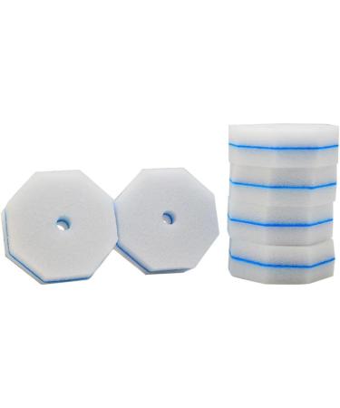 wiianoxd 100PCS Counts Strong Cleaning Material Rich Foam Disposable Toilet Bowl Refills Pads for RV Home Easy to Use - Buy Online on GoSupps.com