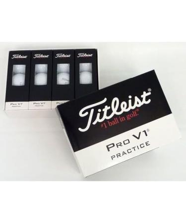 Titleist Pro V1 Practice Golf Balls  White (One Dozen) - Buy Online on GoSupps.com
