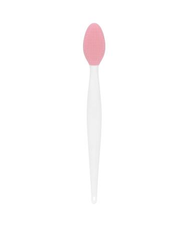 Silicone Nose Cleansing Brush Silicone Exfoliating Lip Brush Deep Cleaning Exfoliating Lip Brush with Double Sided Facial Brush for Blackhead Cleanning Lip Scrubs Exfoliator & Moisturizer(pink)