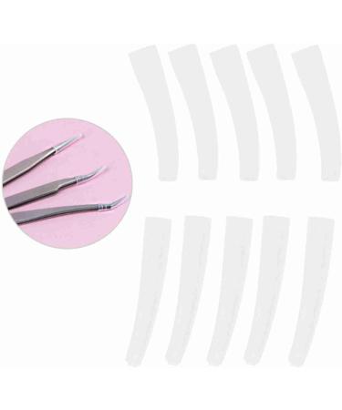 Transparent Plastic Elbow Tweezers Protective Cover Anti Dust Non Slip Eyelashes Grafting Tool - Buy Online on GoSupps.com