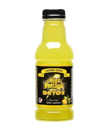 High Volatge Detox Drink 16 oz. Lemon Lime Flavor