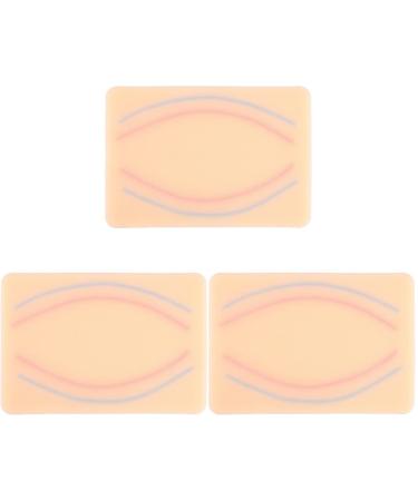 3pcs Skin Human Injection Model Practice Training Silicone Tool Nurse Pad 18X12CMx3pcs As Shownx3pcs