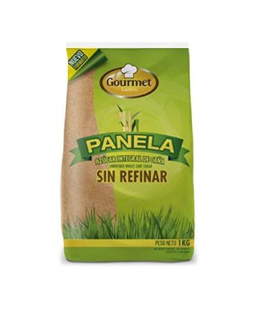 Gourmet Latino - Panela (Whole Cane Sugar - Unrefined) 100% Natural - 1 Kg
