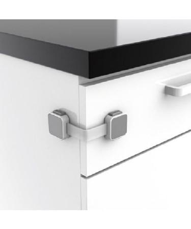 Munchkin Lindam Xtra Guard Dual Function Baby Proofing Latch - No Tools Needed, Cabinet Lock for Children - 1 Pack - Buy Online on GoSupps.com